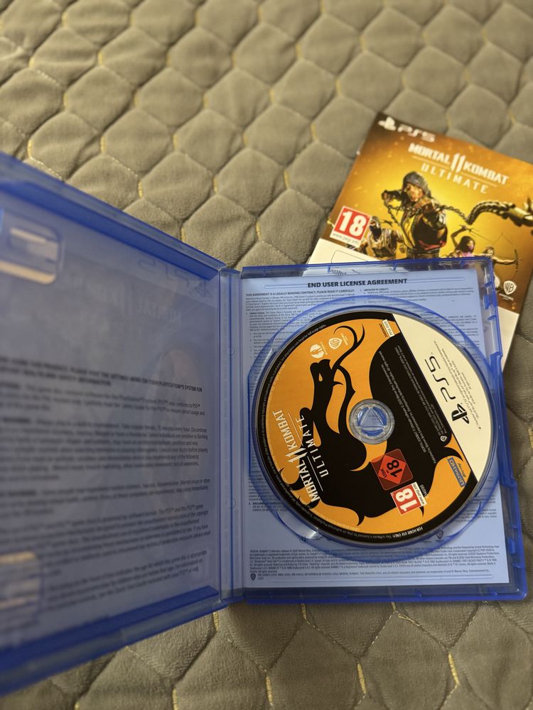 Диски на игровую приставку PS5 mortal kombat