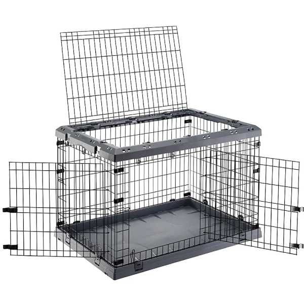 VAND Cusca pliabila pentru caini 105 x 77 x h 73,5 cm (nou-nout)