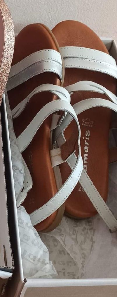 Сандали Tamaris и GiAnni естествена кожа