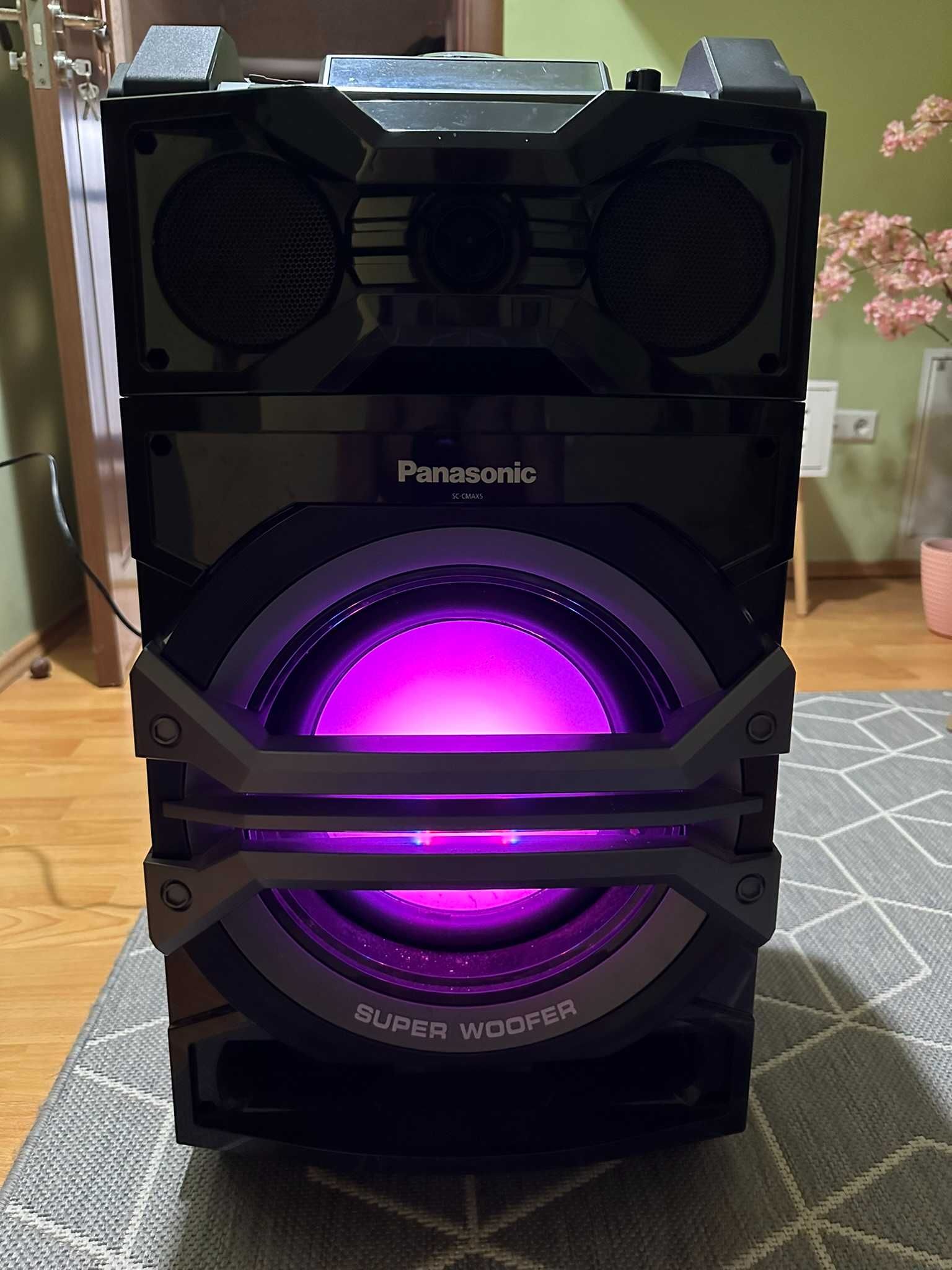 Sistem Audio | Boxa portabila | Panasonic SC-CMAX5 | 1000W | Bass Plus