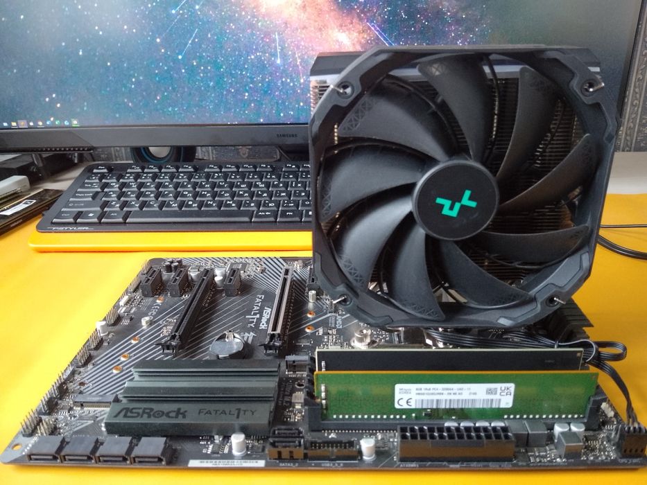 Комплект Ryzen 5 2600 + MB + RAM