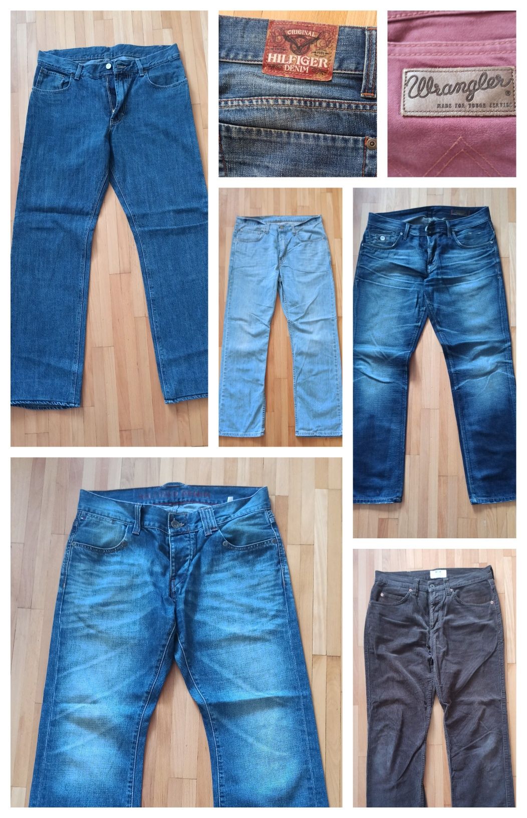 Blugi Hilfiger/Calvin Klein/Levi's/Wrangler/Mustang/Jack&Jones