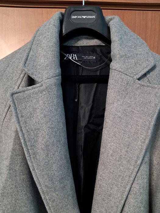 Zara вълнено палто