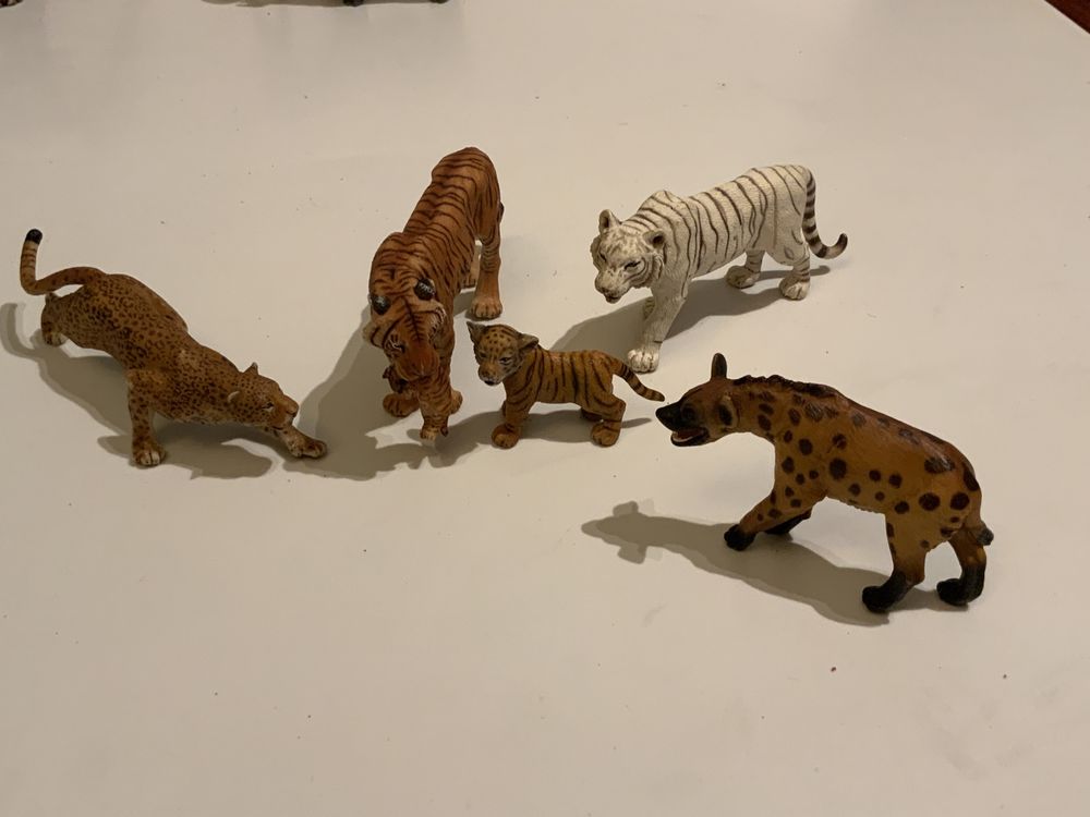 colectie figurine schleich  animale savana raritati