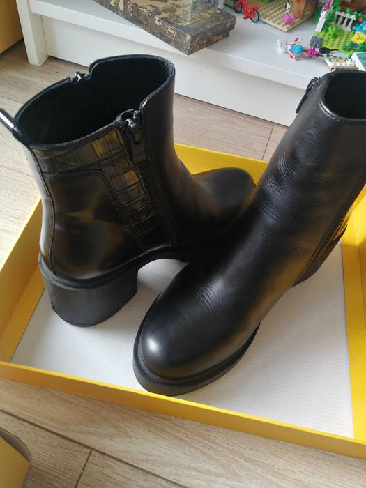 Дамски боти естествена кожа 39