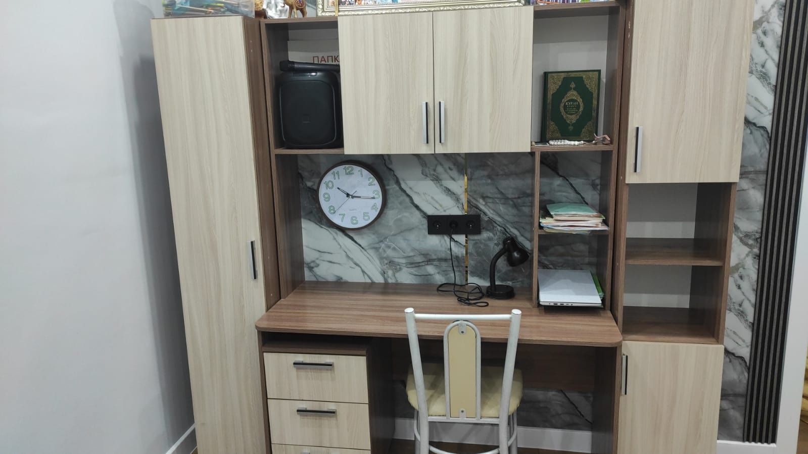 Продам кровать шкаф