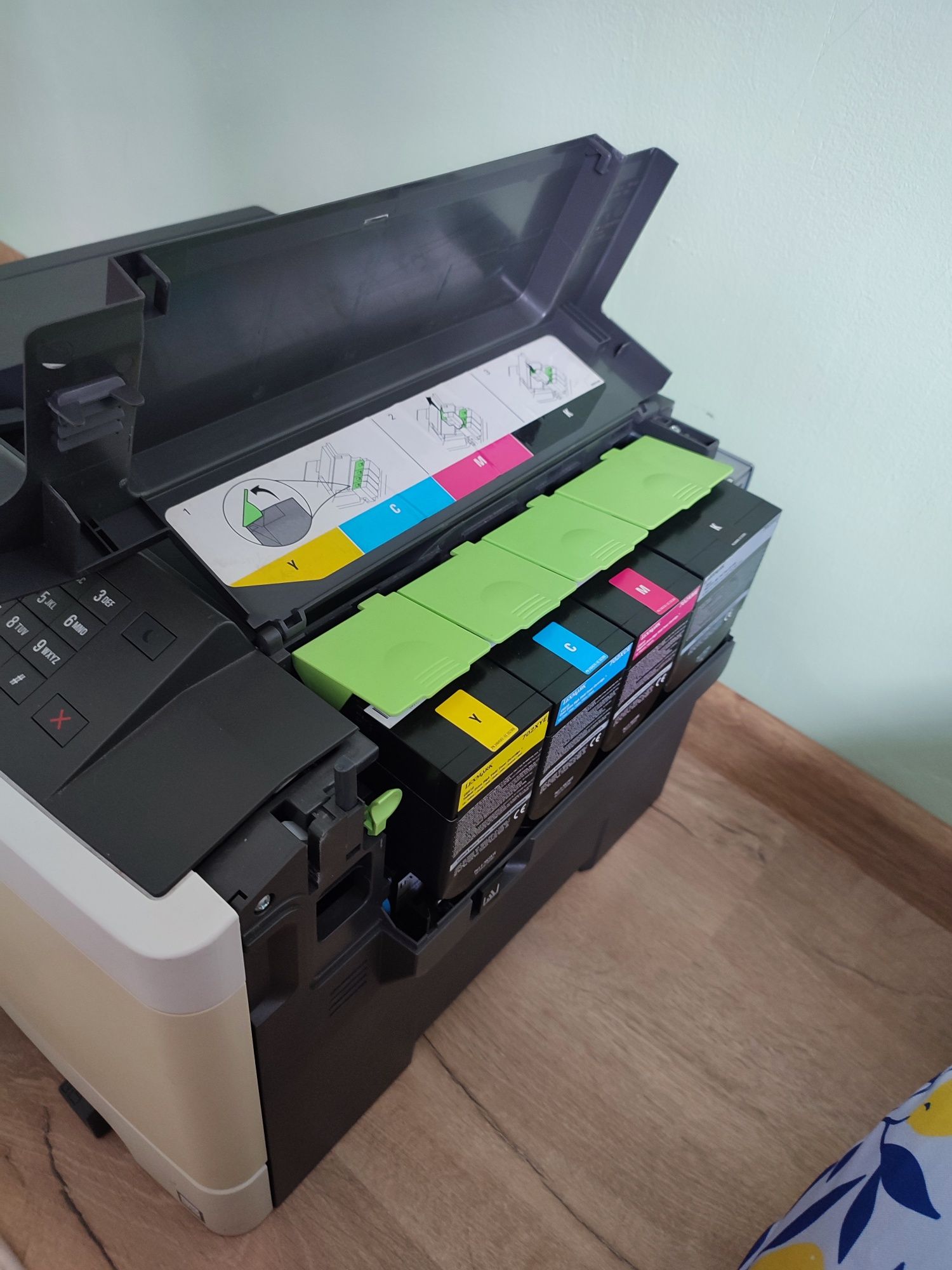 Цветен лазерен принтер LEXMARK CS510DE