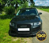 Emblema sigla Audi pentru grila tip fagure