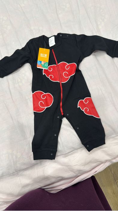 Акацуки боди для ребенка 6-9 месяцев