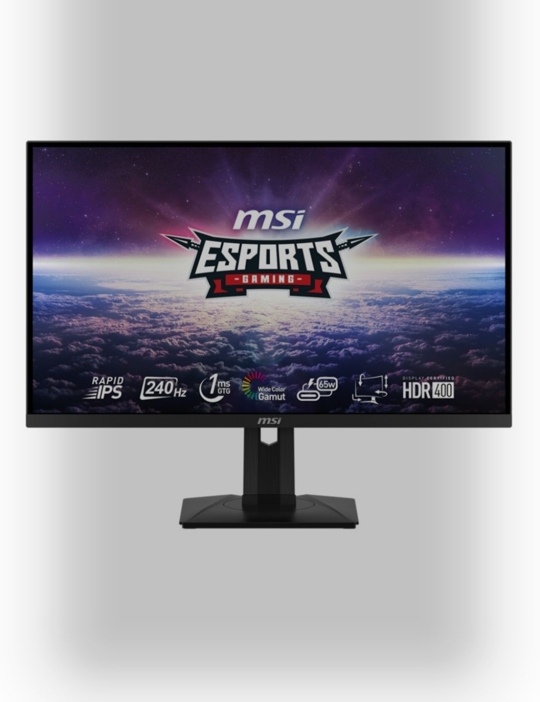 Монитор 27" MSI G274QPX черный  + кронштейн