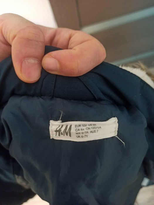 Geaca iarna H&M, 122 cm, 6/7 ani