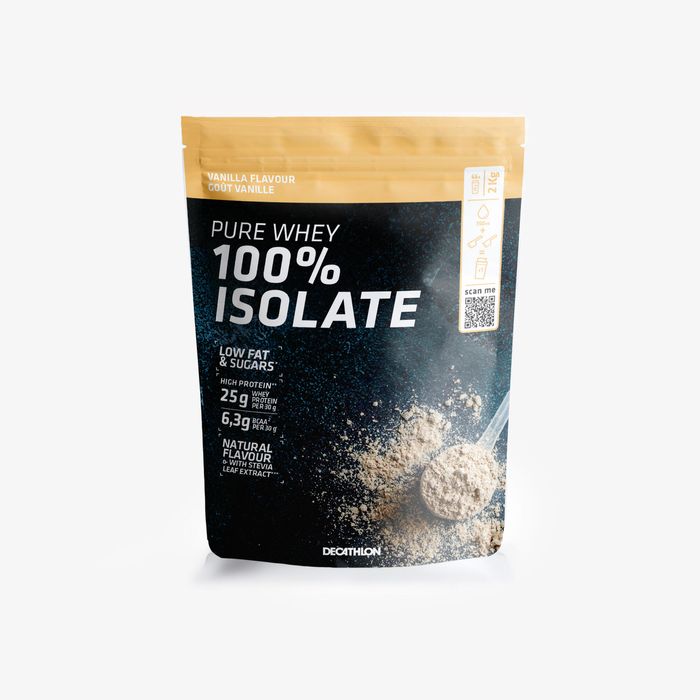 Proteină Pure whey 100% isolate Gust de - produs resigilat Decathlon