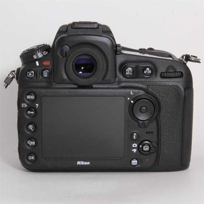 Nikon d810 body fullframe Dslr 36mpx