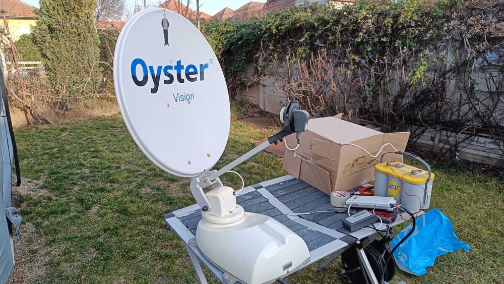 Antena satelit automata