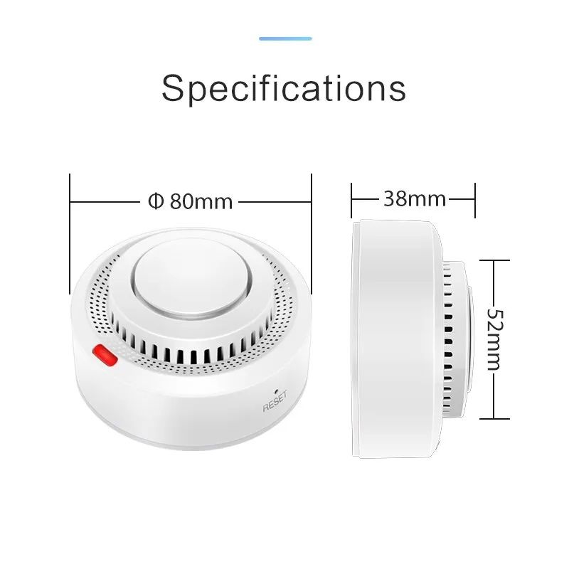 Detector fum Smart, WiFi, Tuya , Smart Life