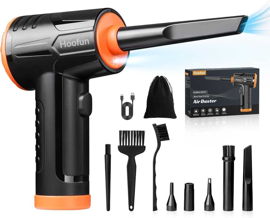 Hoofun електрически въздушен компресор 100000 об/мин 7600mAh