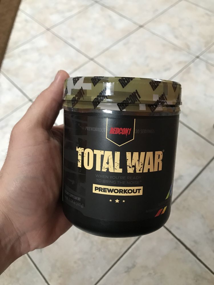 Redcon1-Total War Pre Workout -Азотен бустер