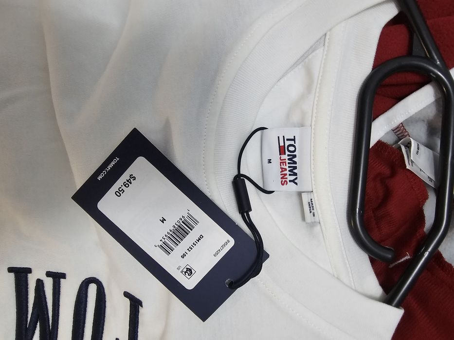 Tricou tommy hilfiger alb