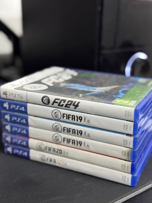 Диски PS5 FC25 PS4 FIFA20 FIFA19 FIFA17