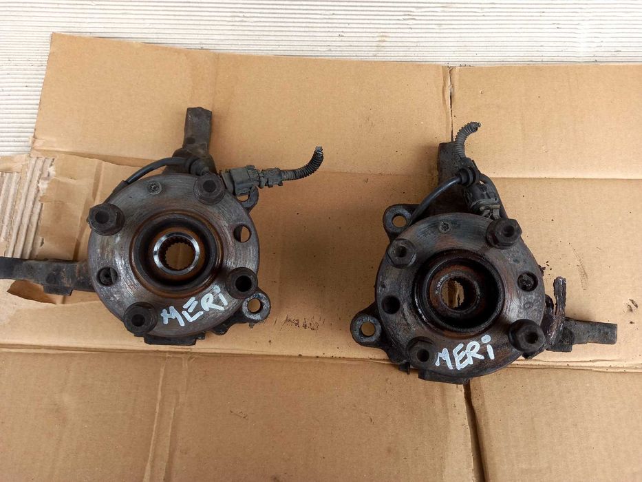 Opel Meriva, fuzeta cu rulment si senzor ABS, set arc amortizor flansa