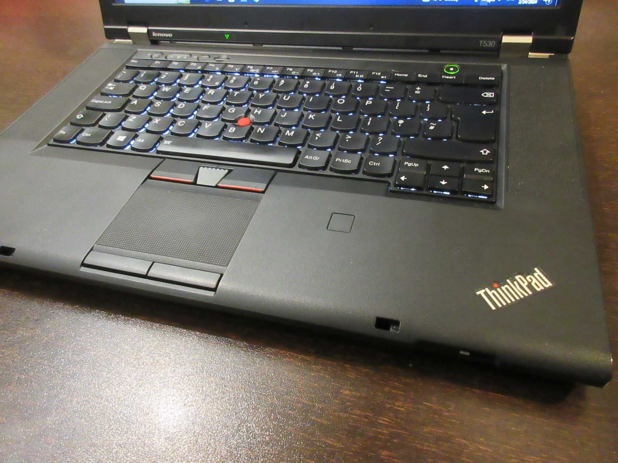 Lenovo Thinkpad T530,i7-3630QM,16GB RAM,250GB SSD+1TB HDD,нова батерия