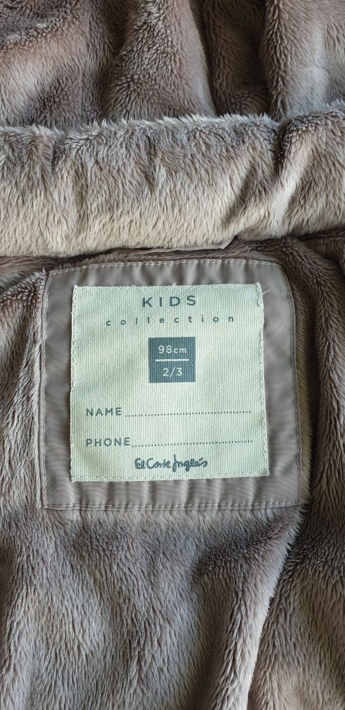 Зимно детско яке El CORTE INGLES Kids colection