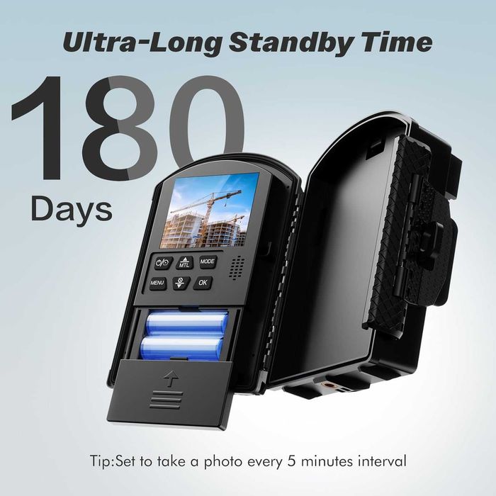 Cameră time-lapse Dsoon TL2100,1080P FHD, înregistrare în exterior