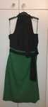 Rochie eleganta Nissa, mas 44, verde cu negru