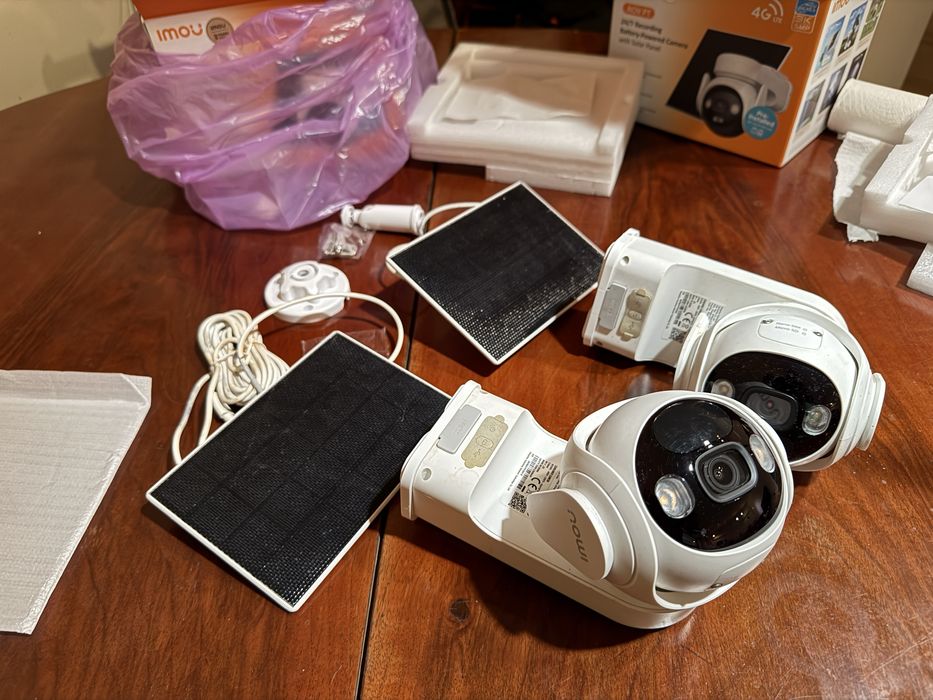 2 Camere Imou cartela 4G cu panouri solare