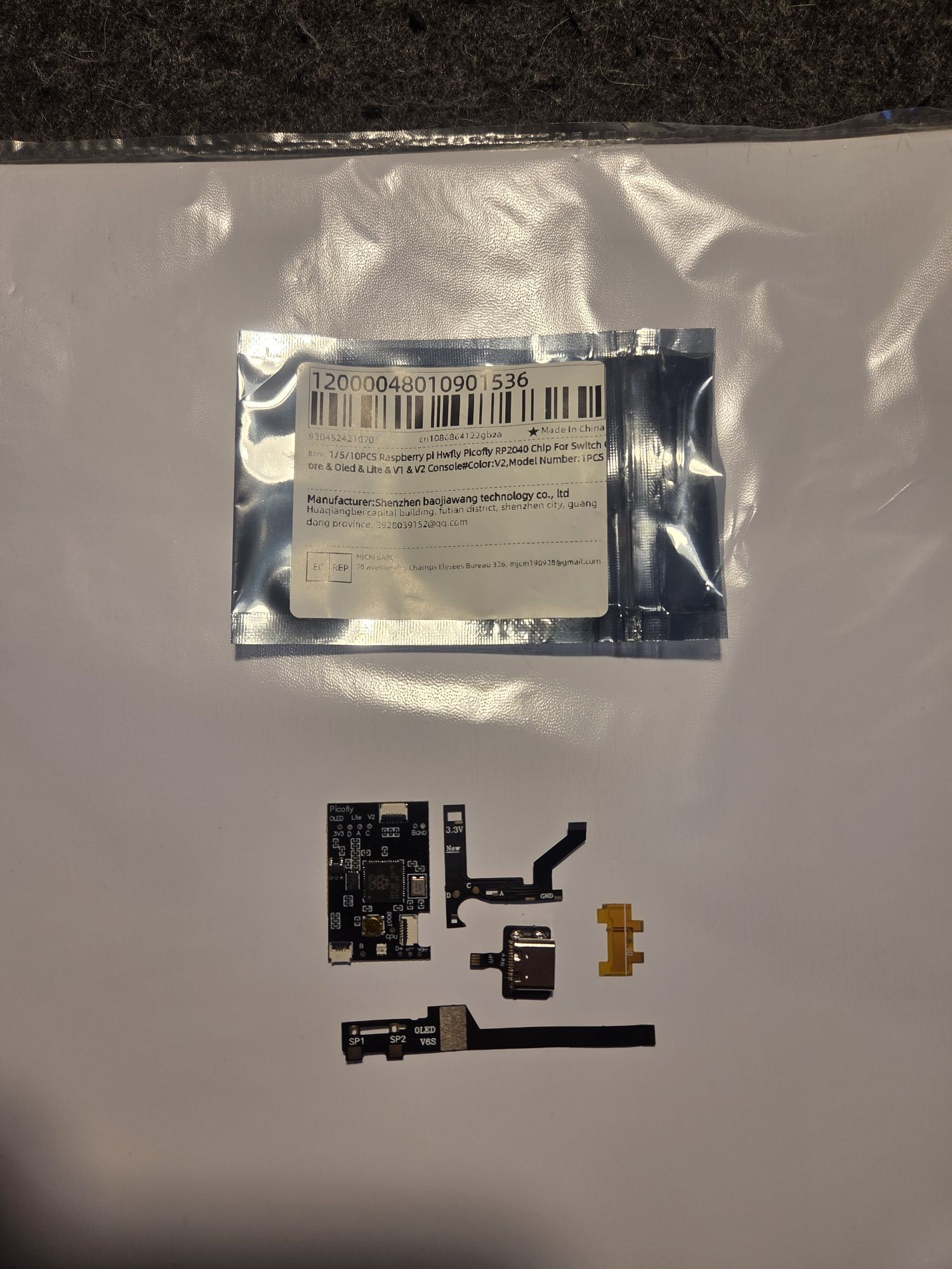 Nintendo Switch Modchip RP2040 Picofly OLED