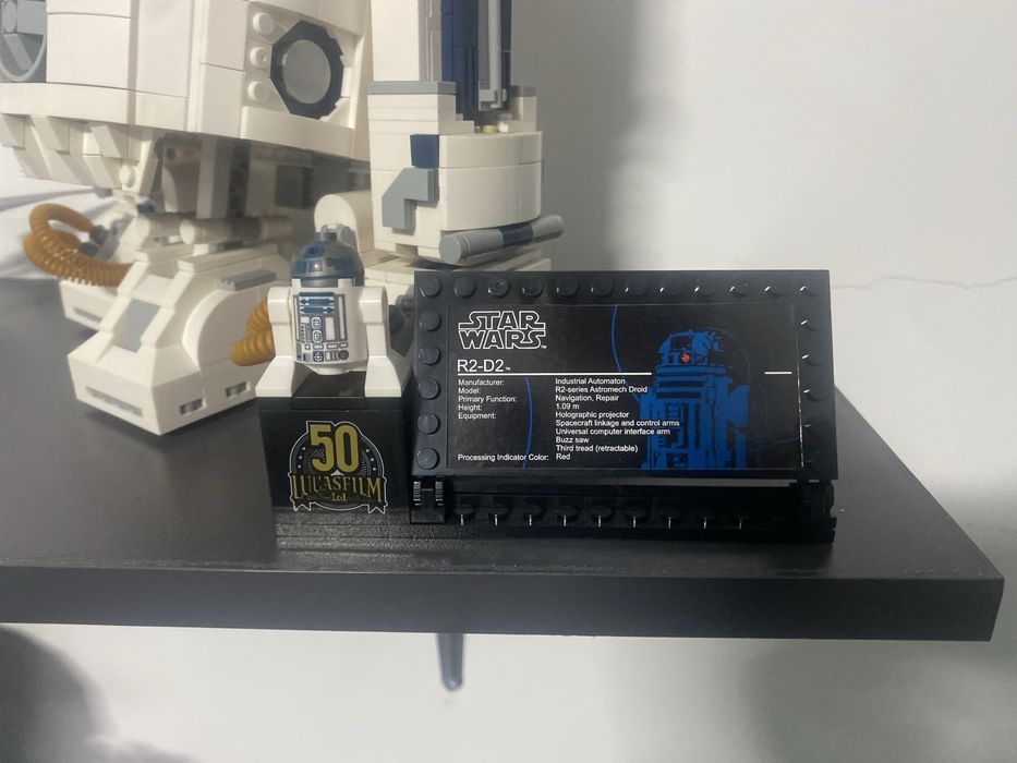 R2D2 Star Wars set constructie 75308 cu 2314 piese