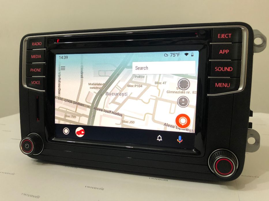 Navigatie Carplay Android Auto VW Passat B7 Golf 6 MIB2 PQ Jetta SEAT