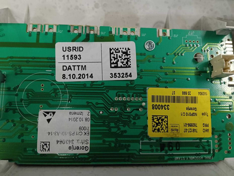 Placa electronica masina de spalat Gorenje W7543L model /R23
