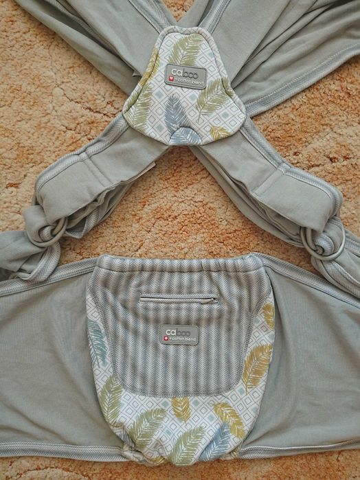 Хибриден еластичен слинг Close Caboo, най-лесният за начинаещи