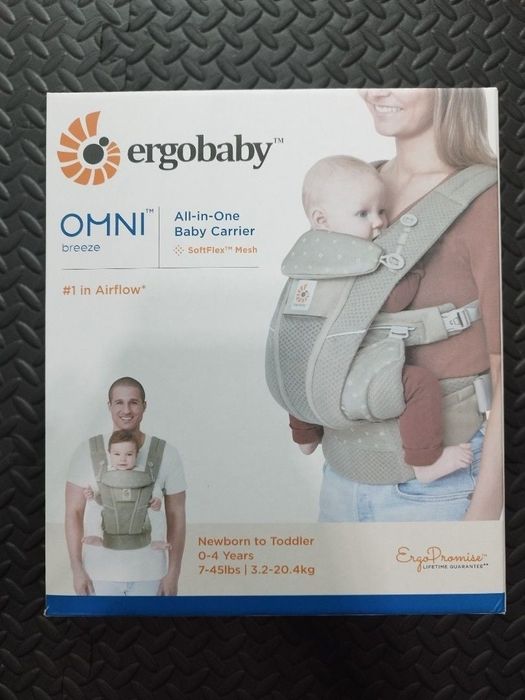 Нова Promo Ергономична раница Ergobaby Omni Breeze