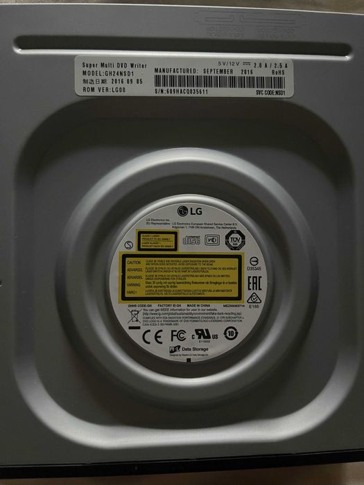 Vand Super Multi DVD Writer  GH24NS01 Doar in Bucuresti !
