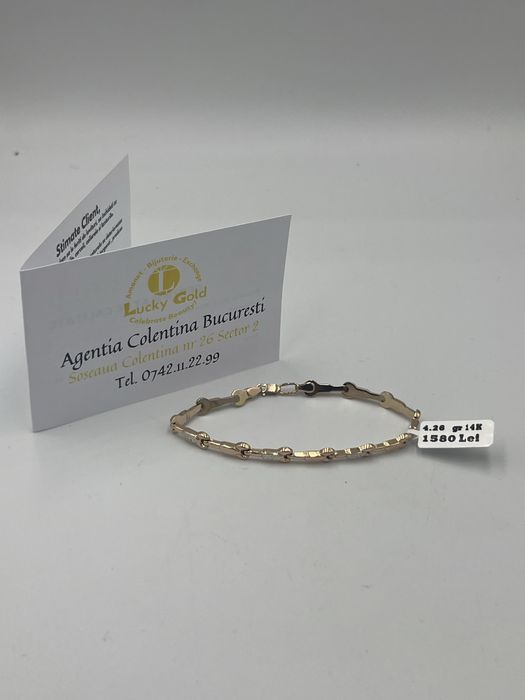 Bratara Aur 14k 4.26gr 18cm #46181