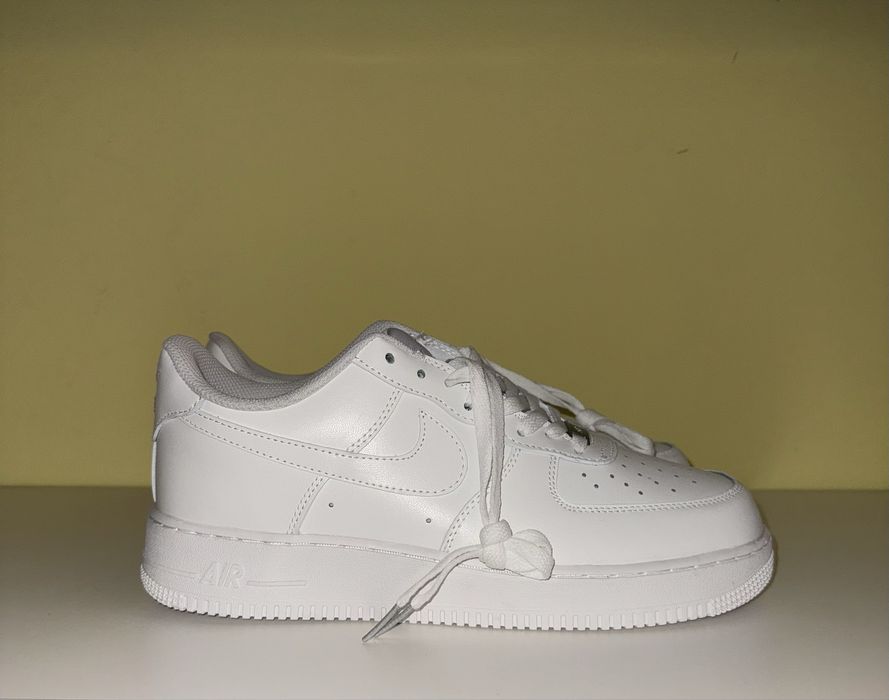 All White Air Force 1