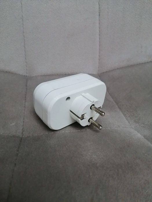 Розетка STAYER 2 гнезда, 6а, 220 В, разветвитель сетевой на два гнезда