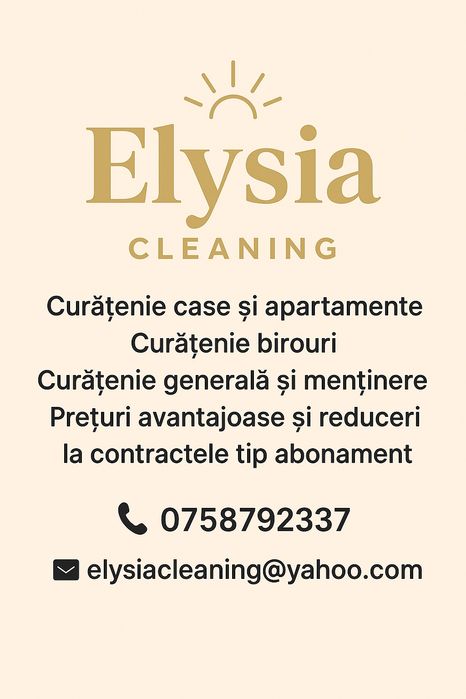 Firma de curatenie