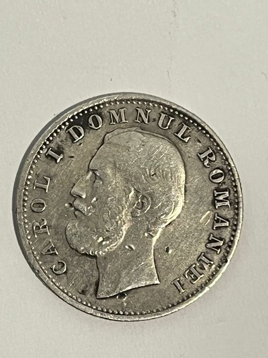 1 leu 1870, foarte rara