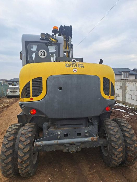 Excavator pe roti Wacker Neuson EW100/Posibilitatea finantare leasing