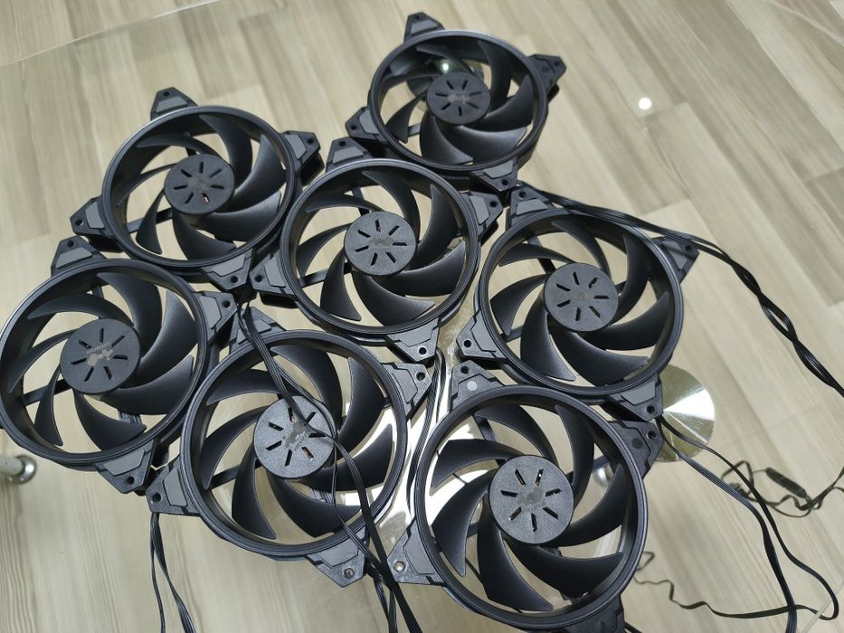Ventilator 120 mm In Win Sirius Loop ASL120 A-RGB pwm 7 bucati PC fan