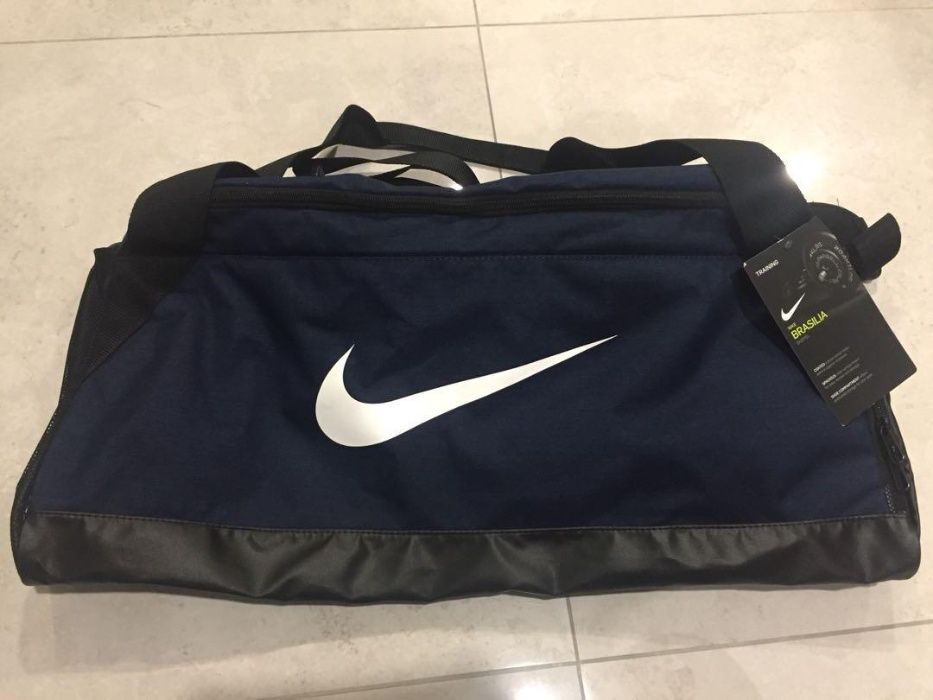 geanta sport Nike Brasilia Training,Albastru,40 litri->NOU,SIGILAT,eti