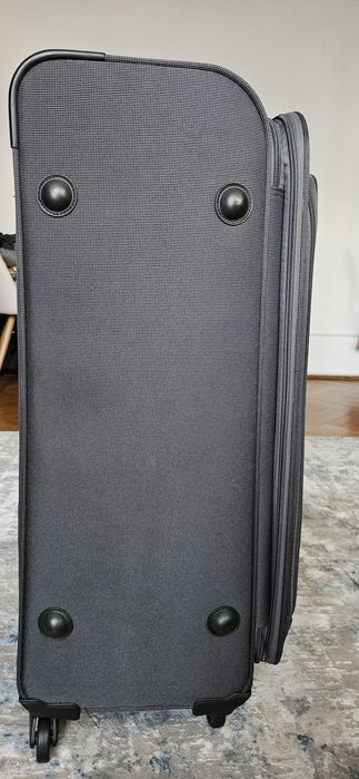 Troler Lamonza, culoare gri închis, 75cm