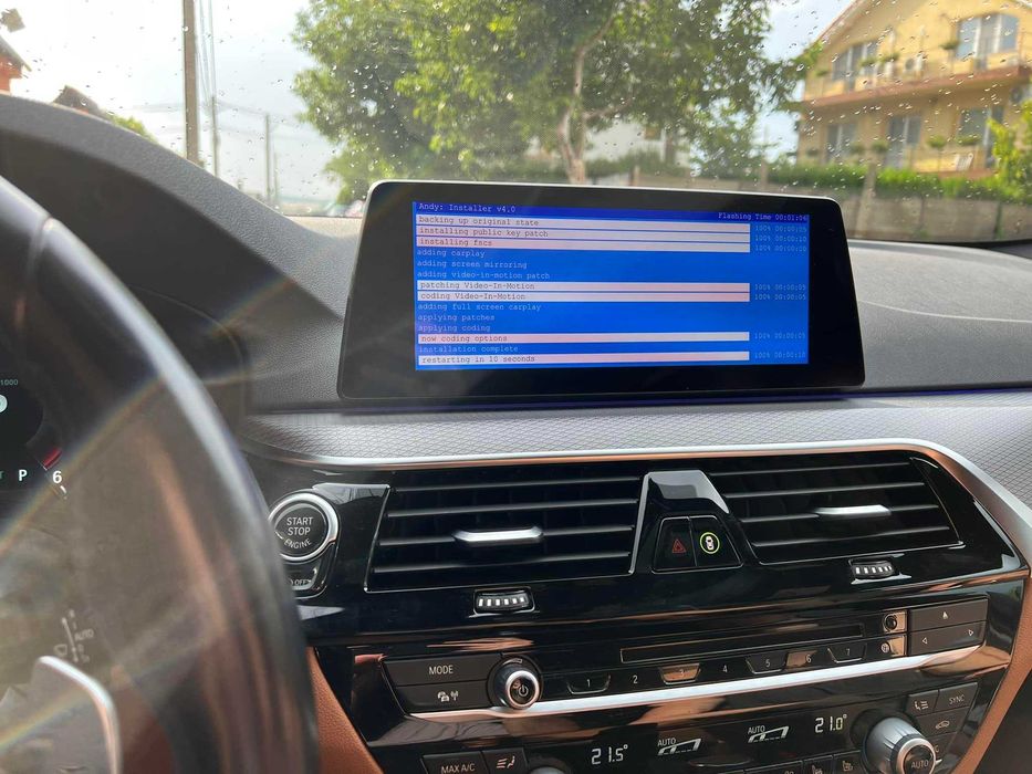 Harti BMW 2024 Diagnoza originala BMW Eroare Airbag Pedestrian Carplay
