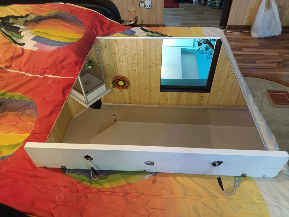 Vand oglinda baie cu 3 spoturi