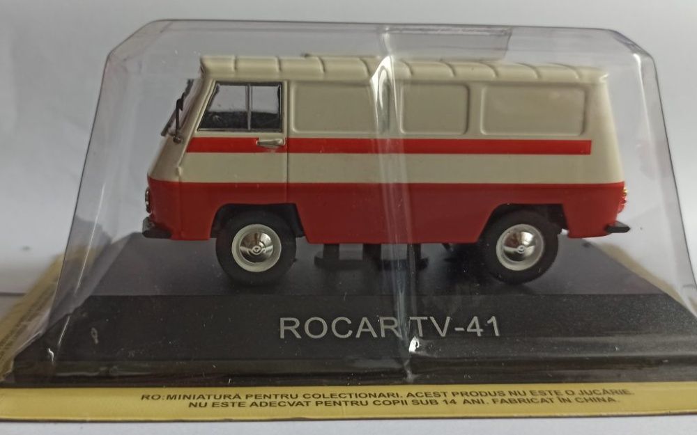Macheta Rocar TV-41 1967 - Masini de Legenda IXO/DeAgostini 1/43