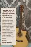 Yamaha akustik gitara – Model Y-19, a’lo holatda