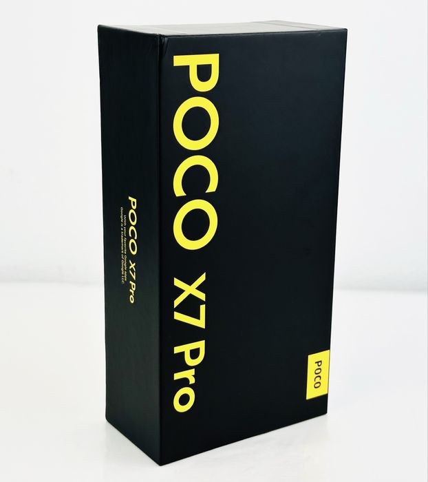 НОВ! Xiaomi Poco X7 Pro 5G 256GB 12RAM Black 2г. Гаранция!